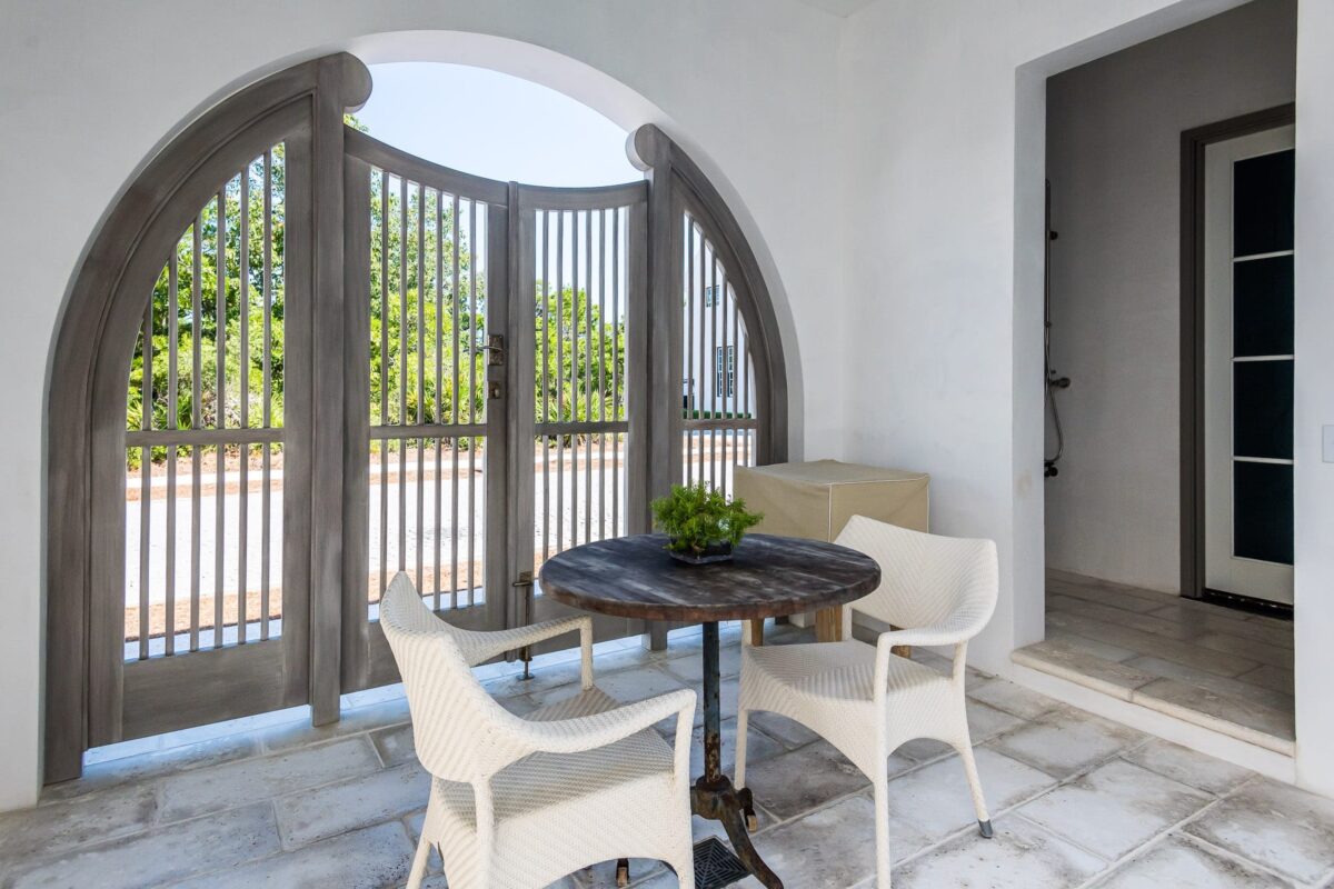 ef-san-juan-gates-shutters-13-e1669225128511 custom wood gate, florida, ef san juan, courtyard gate, alys beach florida