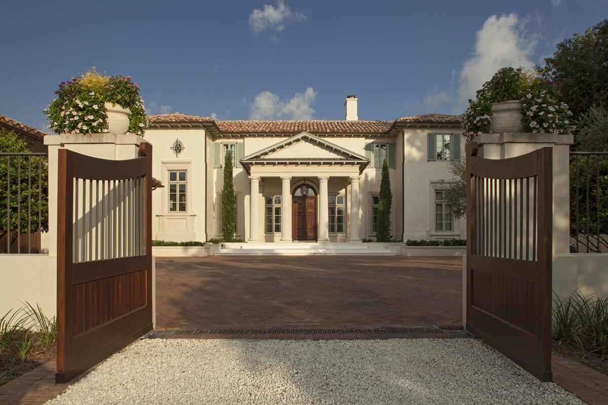 ef-san-juan-gates-shutters-3-e1669225478136 custom gate, courtyard gate, panama city florida, custom wood gates, e f san juan, florida millwork, custom front door, hurricane-rated doors, impact-rated front door, custom wood doors